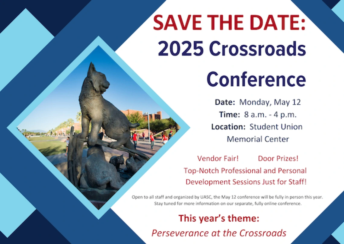 Event flyer for Crossroads Conference 2025